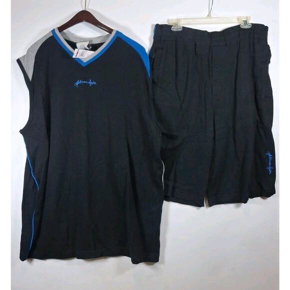 Platinum FUBU Mens XXL Vintage Sweater Vest And Shorts Combo Streetwear - Picture 1 of 5